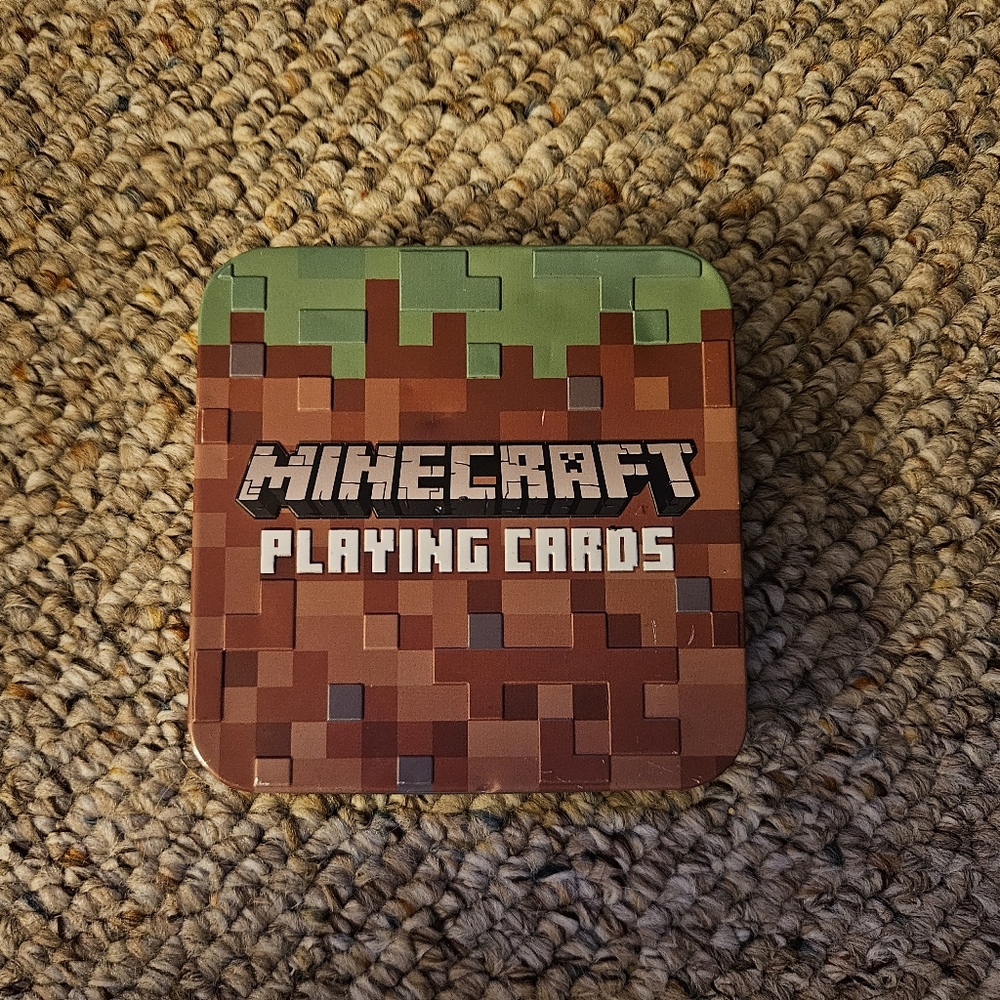 2020 Paladone Minecraft Playing Cards In A Tin
